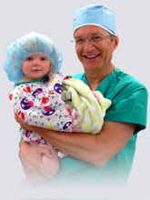 Dr G and child patient